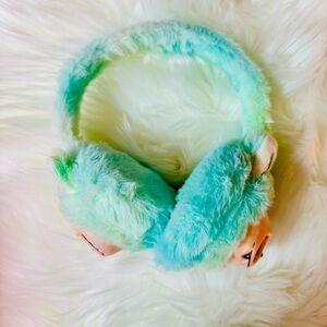 Cozy Mint Over-Ear Kids Monster Labubu Earmuffs